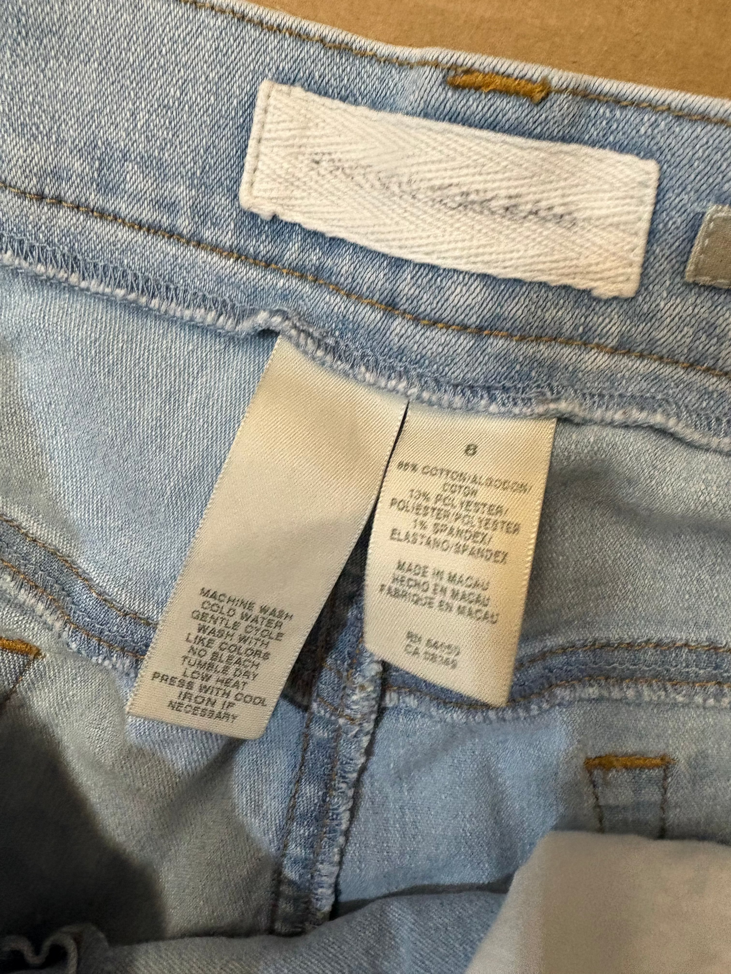 Light Blue Demin Short